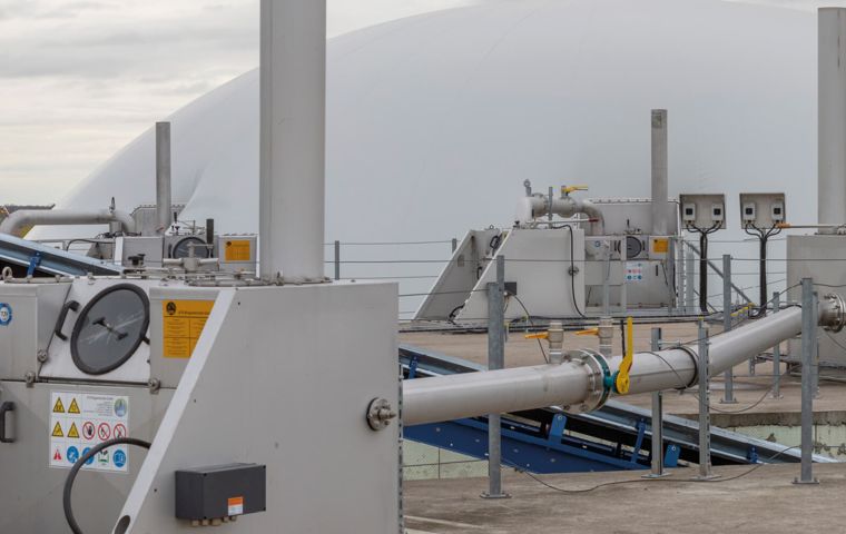 The Hellweg biogas plant