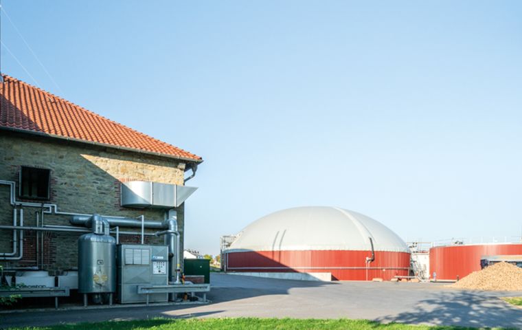 The Hellweg biogas plant