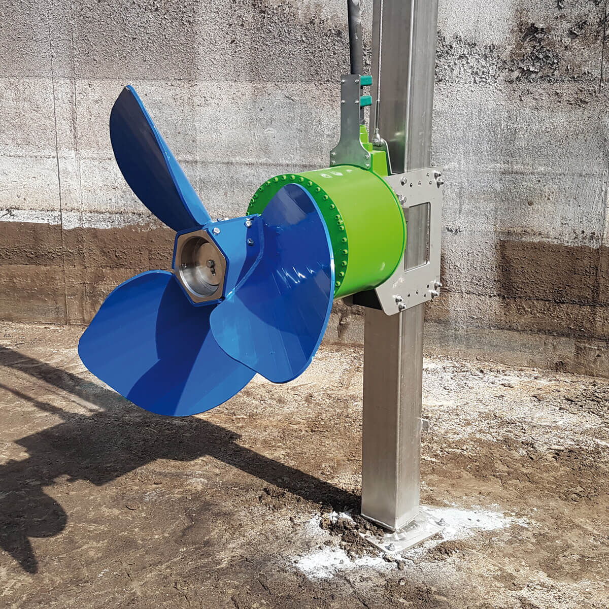 Erster Prototyp PSM Rührwerk