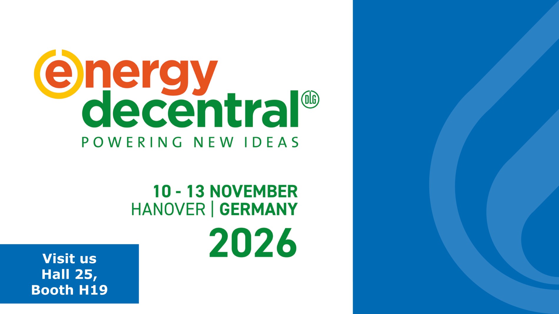 Energy Decentral 2026 in Hanover